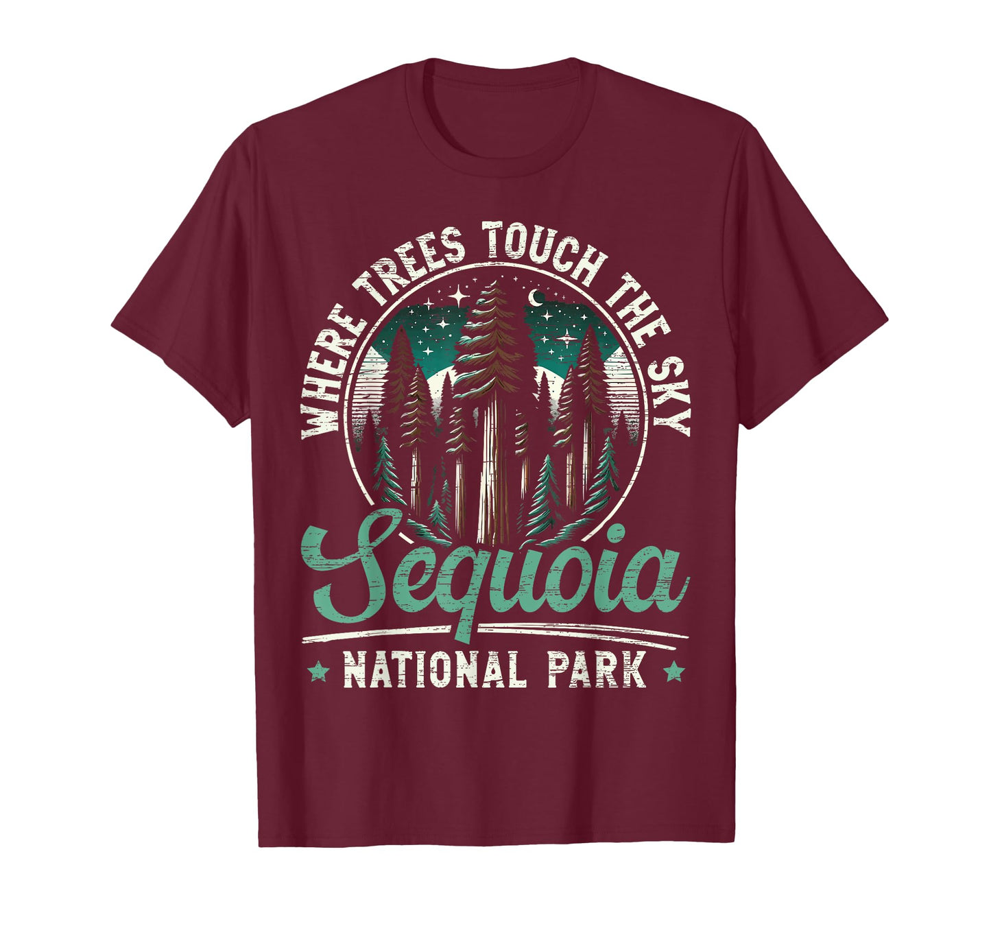 Sequoia National Park Outdoor Travel USA America T-Shirt