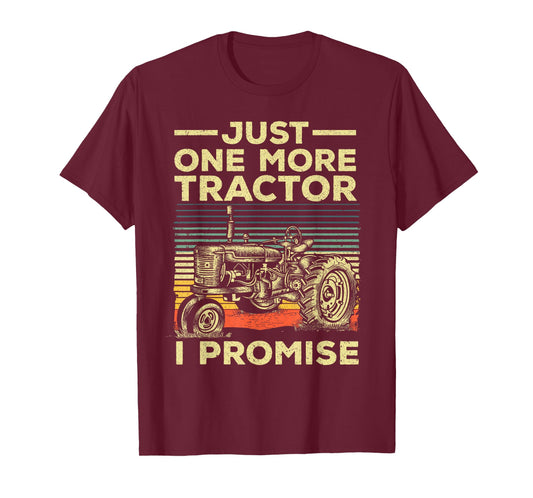 Cool Tractor Art For Men Women Farming Truck Farmer Tractors T-Shirt