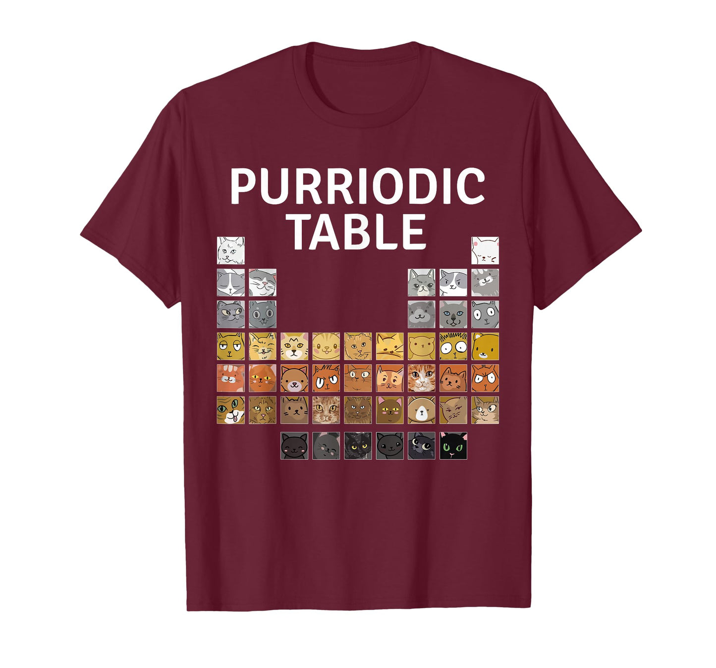 Chemistry Cat - Purriodic Table - Chemistry Pun Chemist T-Shirt