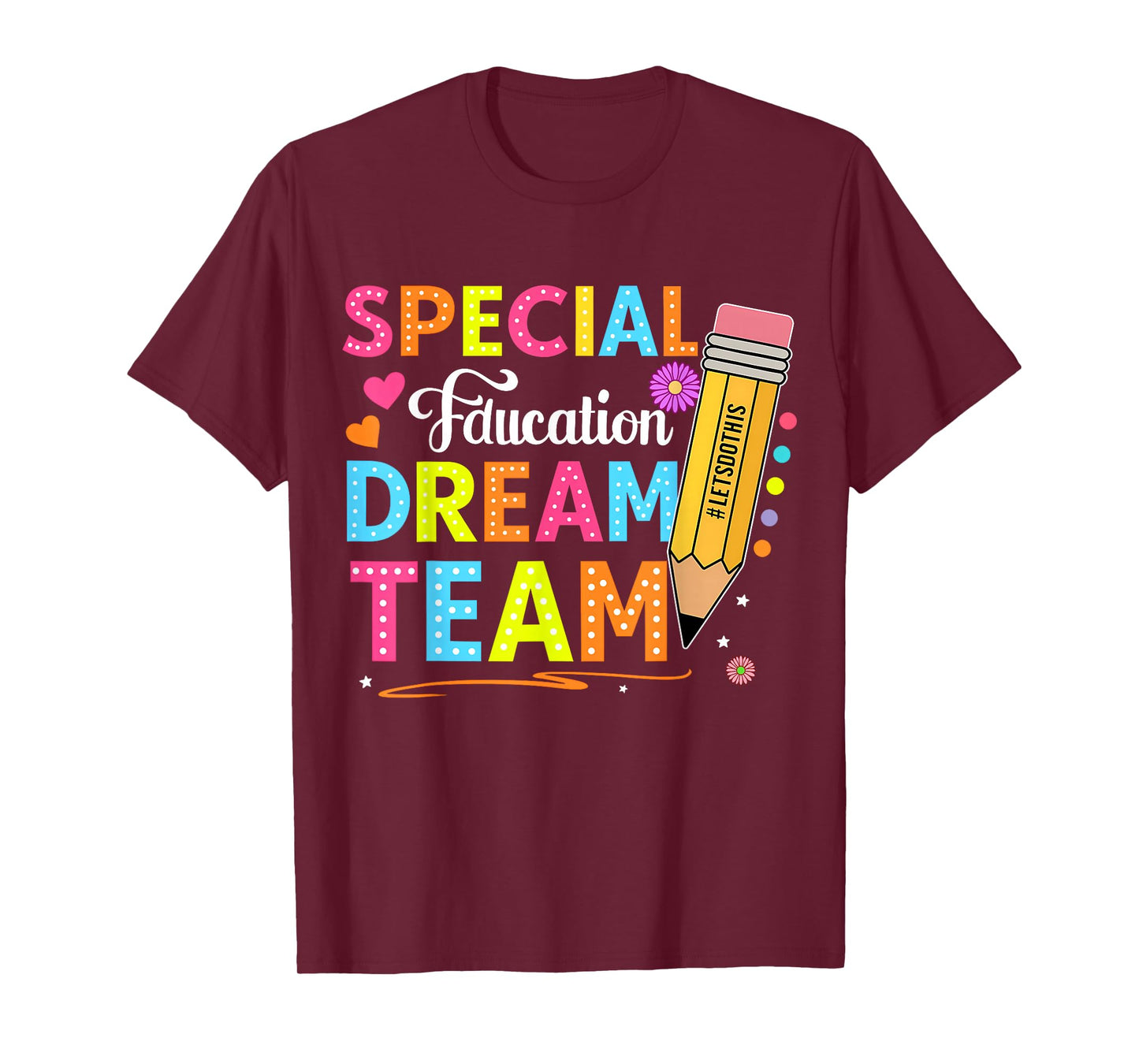 Special Education Team Back to School SPED Teacher T-Shirt