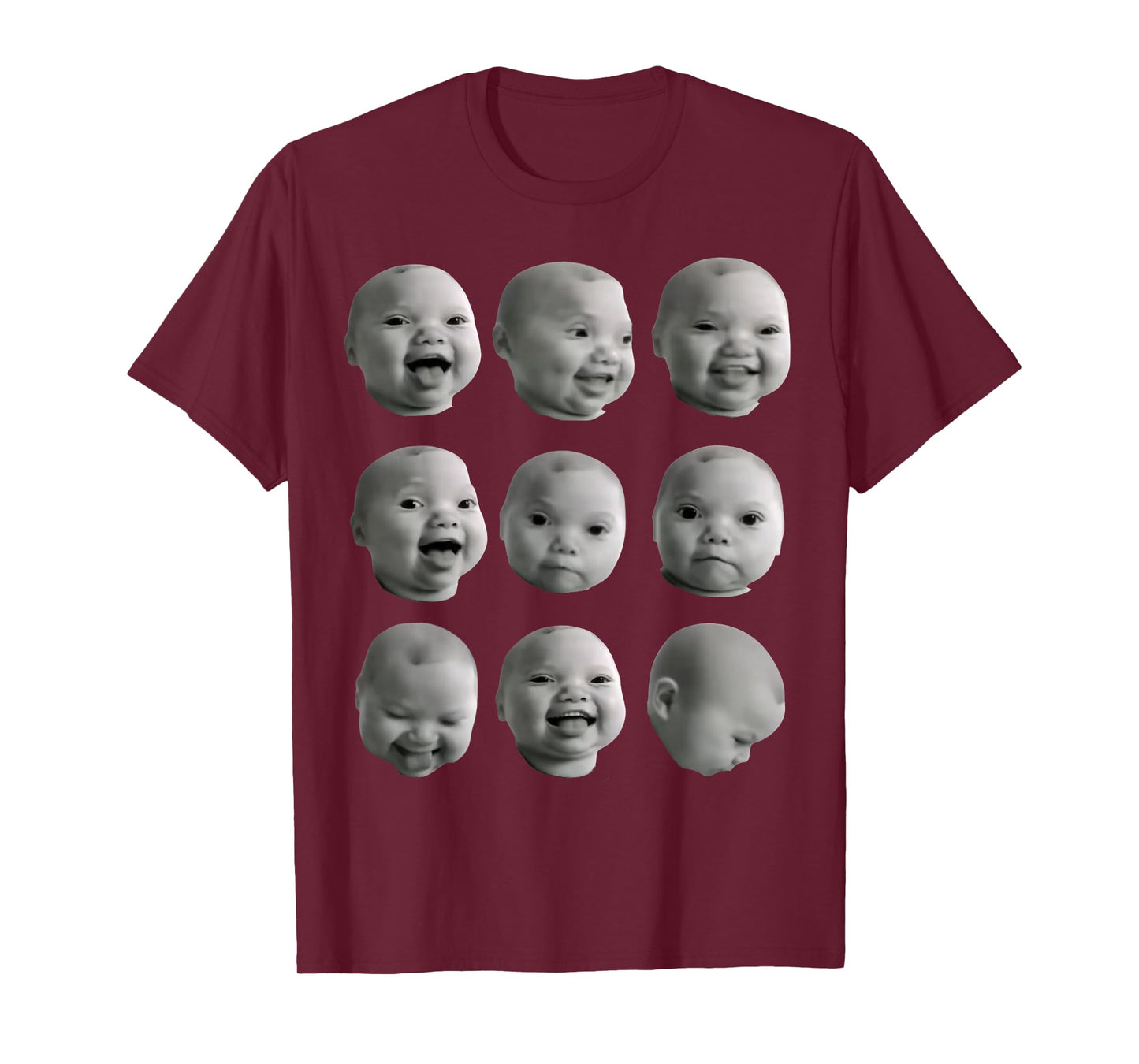 Funny Niche Baby gen z Meme ai Viral Giggling AI Laughing T-Shirt