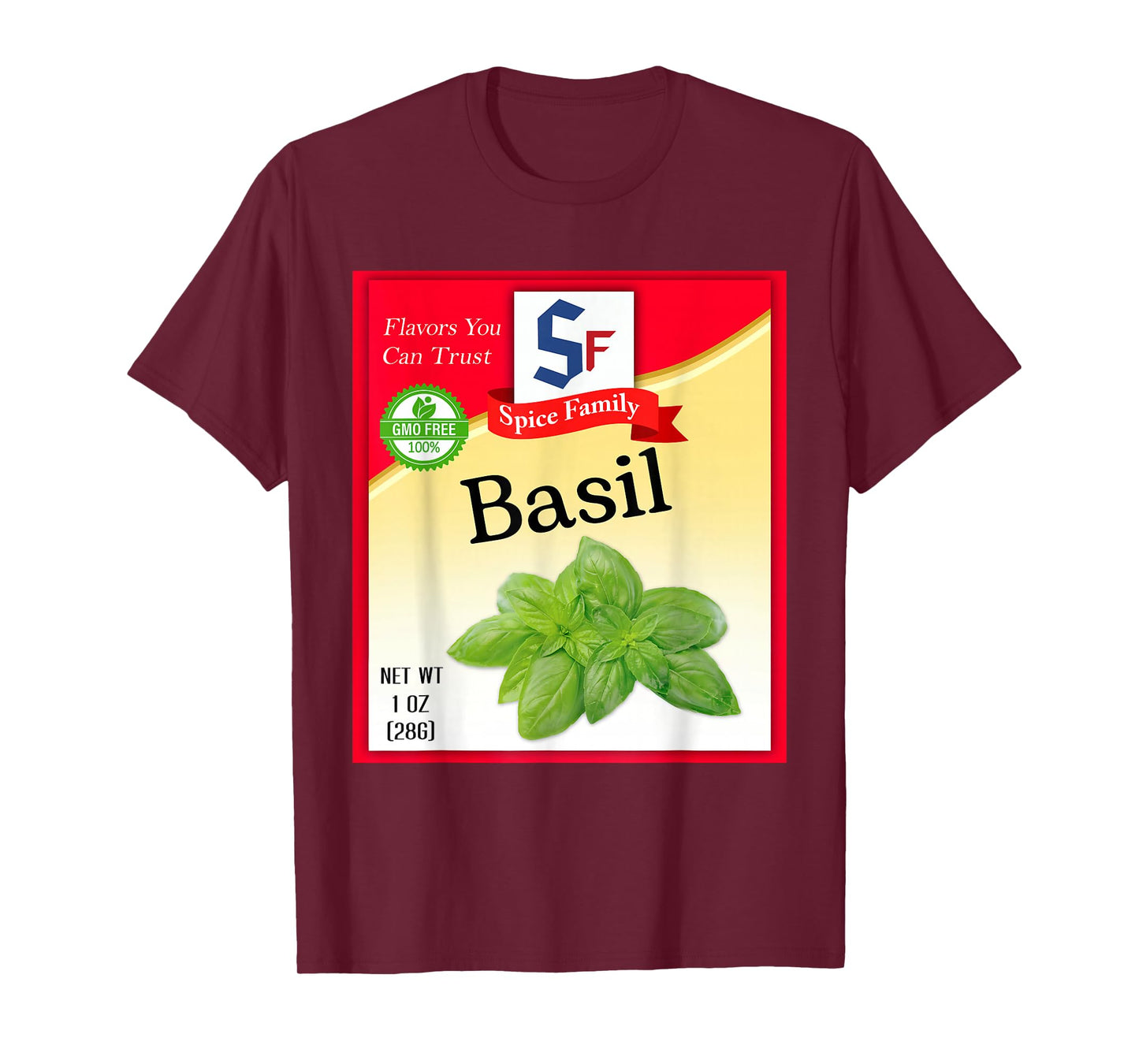 Basil Spice Group Costume Family Matching Outfit T-Shirt