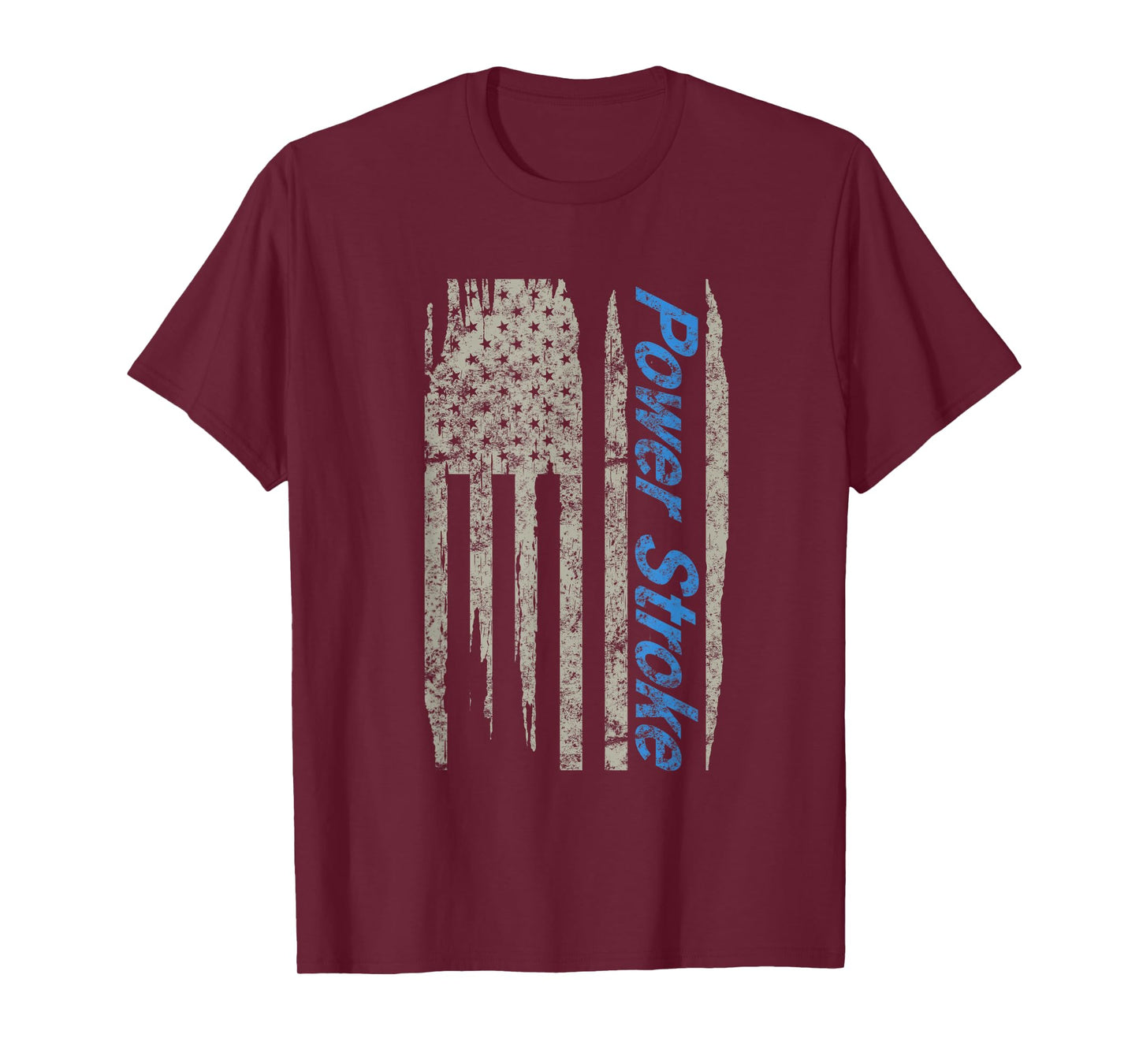 Power Stroke American Flag T-Shirt