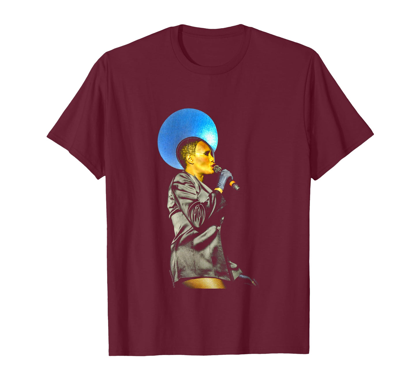 Grace Jones Performing Live By Everard Smith T-Shirt