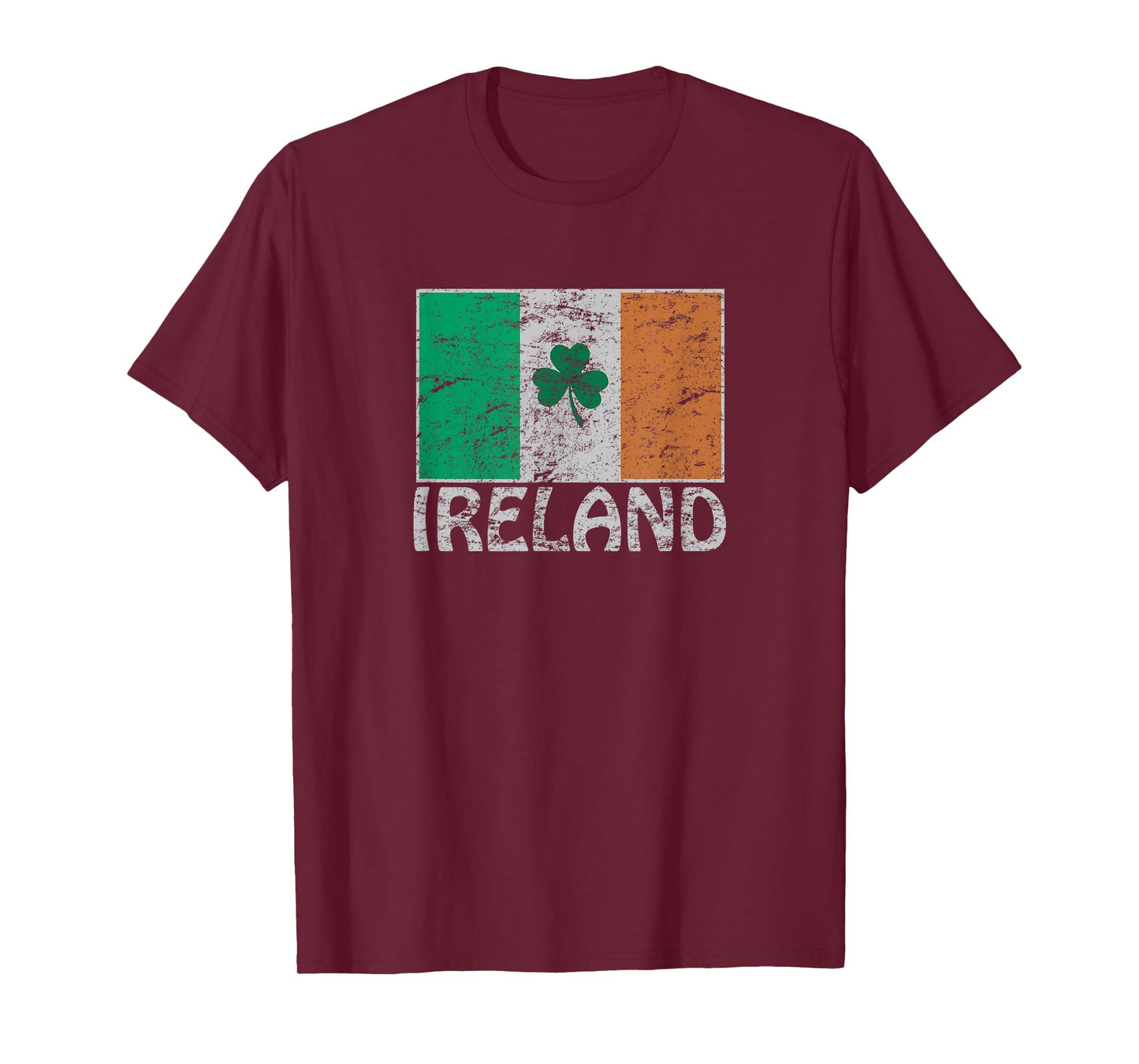 Irische & Irland Flagge Co. Ireland Flag Irish Flag T-Shirt for Men and Women - Black, Small