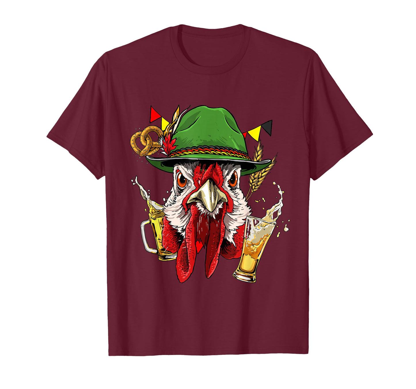 Chicken Germany Oktoberfest Party Beer Fest Chicken Lover T-Shirt