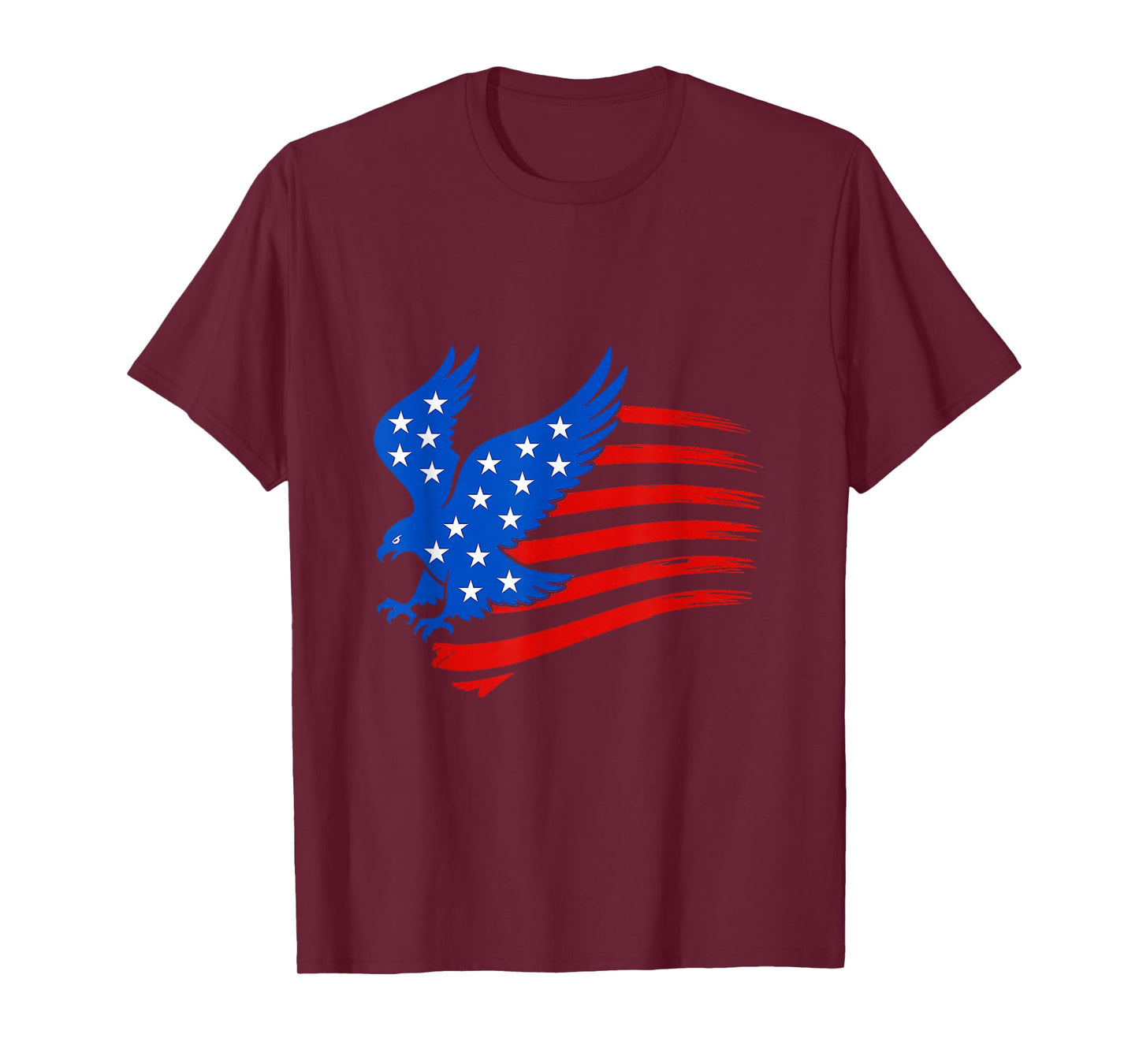 American Flag Eagle USA Patriotic Freedom Design T-Shirt