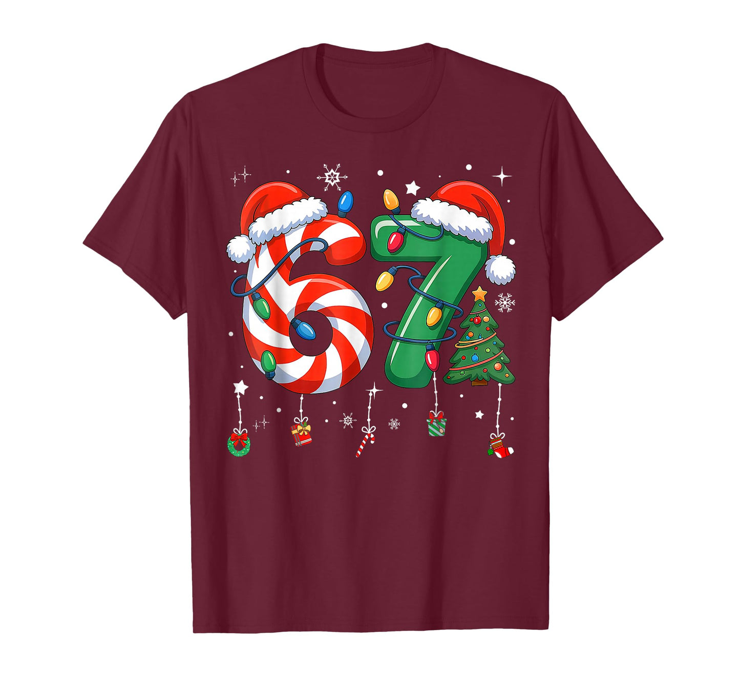 67 Meme Six Seven for Kids Women Men Boys Girls Christmas T-Shirt
