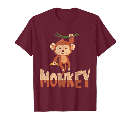 Cute Monkey T-Shirt