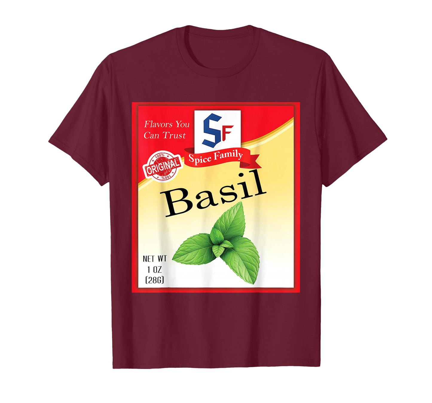 Basil Spice Group Costume Funny Family Matching Halloween T-Shirt
