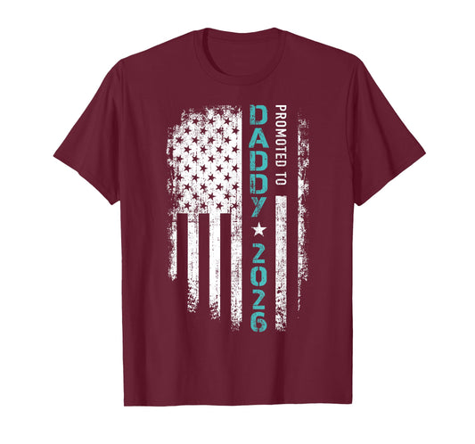Promoted to Daddy 2026 T-Shirt