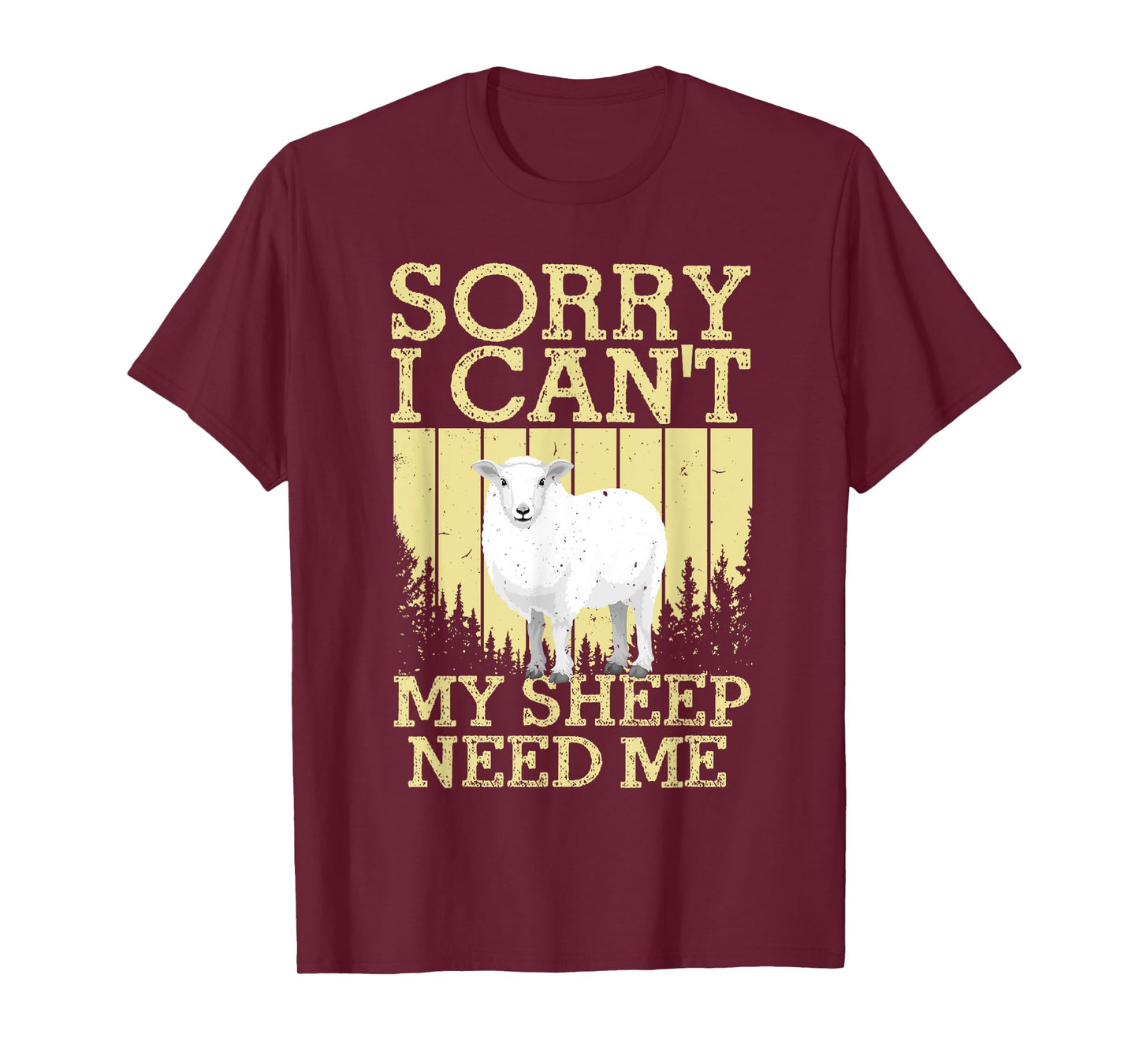 Cool Sheep For Men Women Sheep Lovers Lamb Livestock Farmers T-Shirt