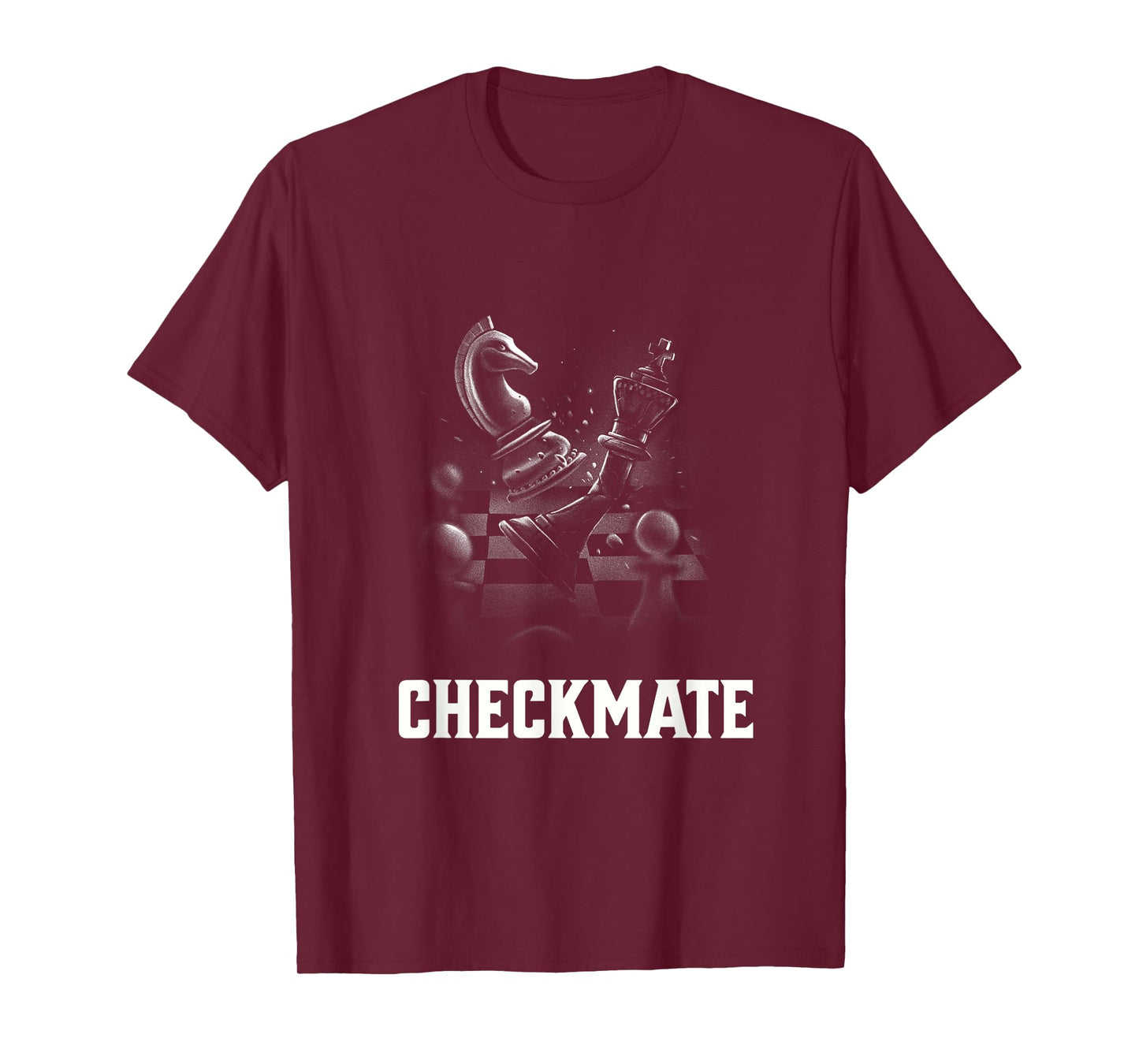 Chess Tee for Boys with Chess Pieces and Checkmate T-Shirt