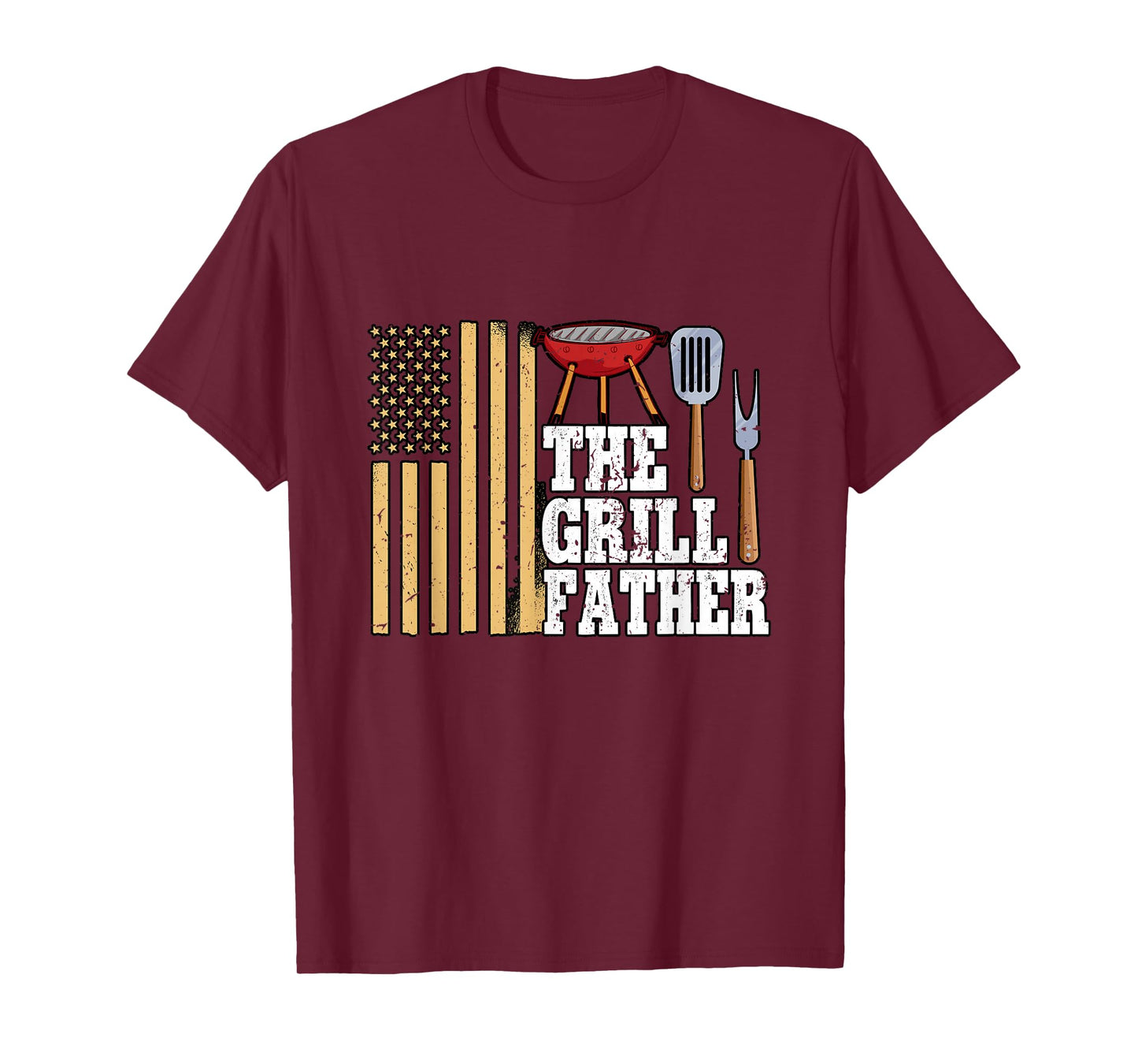 Barbecue Grill The Grillfather T-Shirt