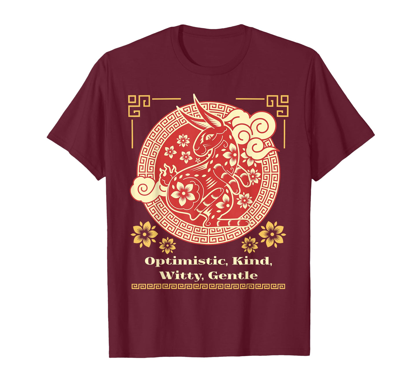 Chinese Zodiac Rabbit Personality Traits T-Shirt