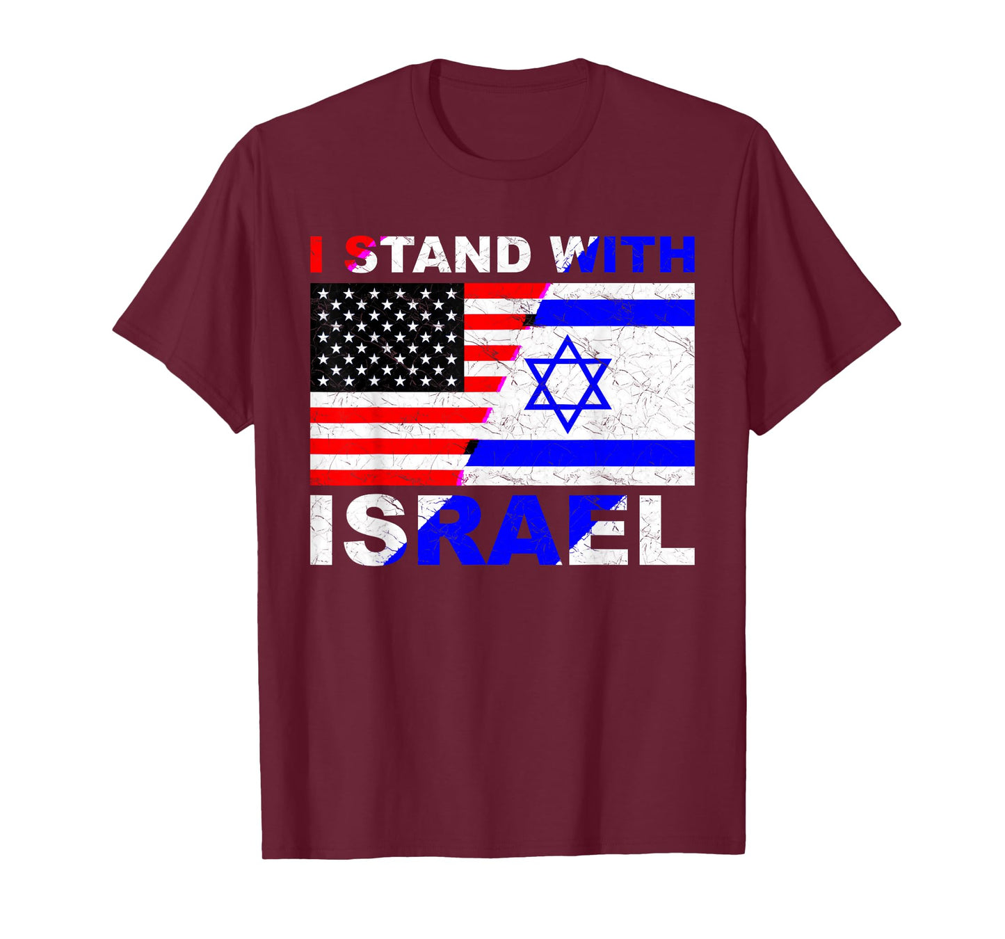 I Stand with Israel, Israeli Palestinian Conflict Pro Israel T-Shirt