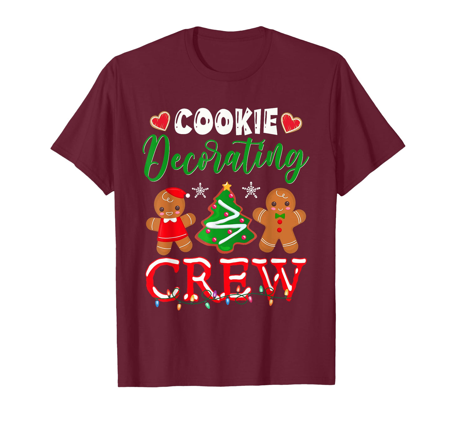 Cookie Decorating Crew Christmas Baker T-Shirt