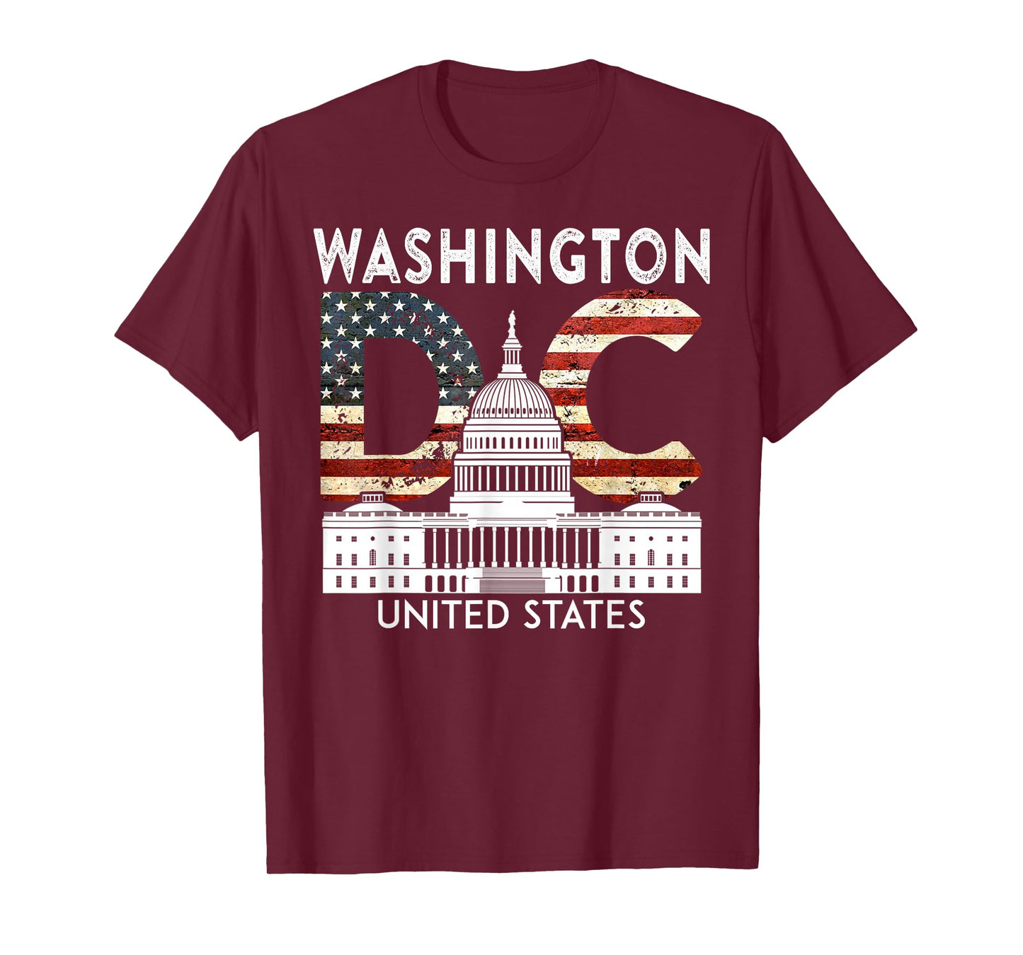 Washington State Capitol Hill Souvenir Gift Washington DC T-Shirt