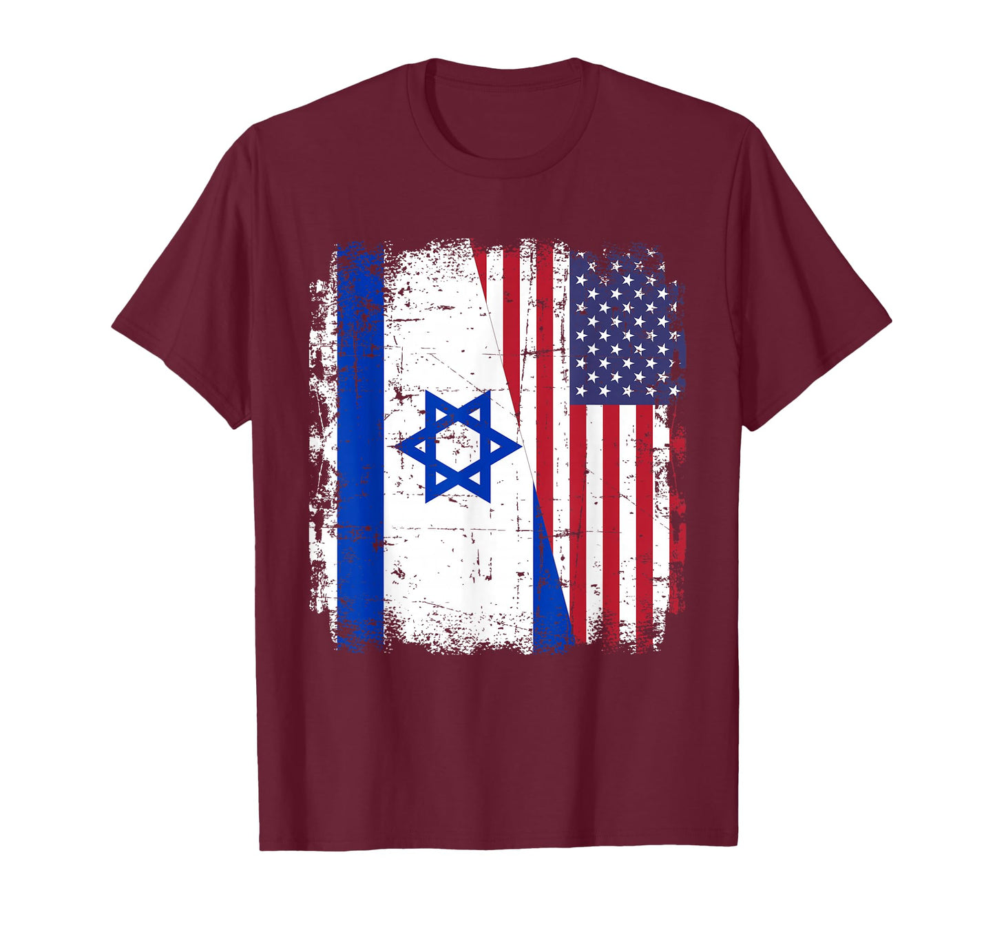 Israel USA flag T-Shirt