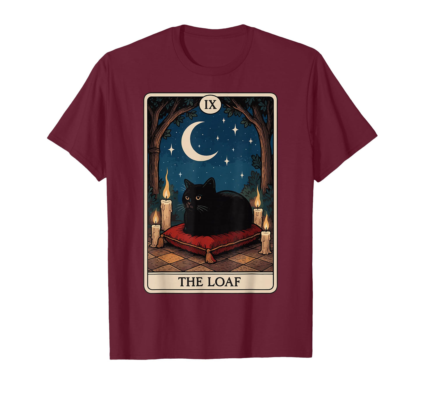The Loaf Cat Tarot Card T-Shirt