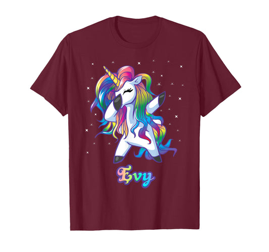 EVY Unicorn Gifts For Girls Birthday Gifts For Women T-Shirt