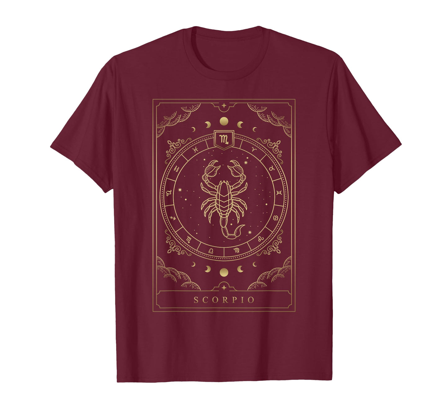 Scorpio Horoscope and Zodiac Symbol T-Shirt