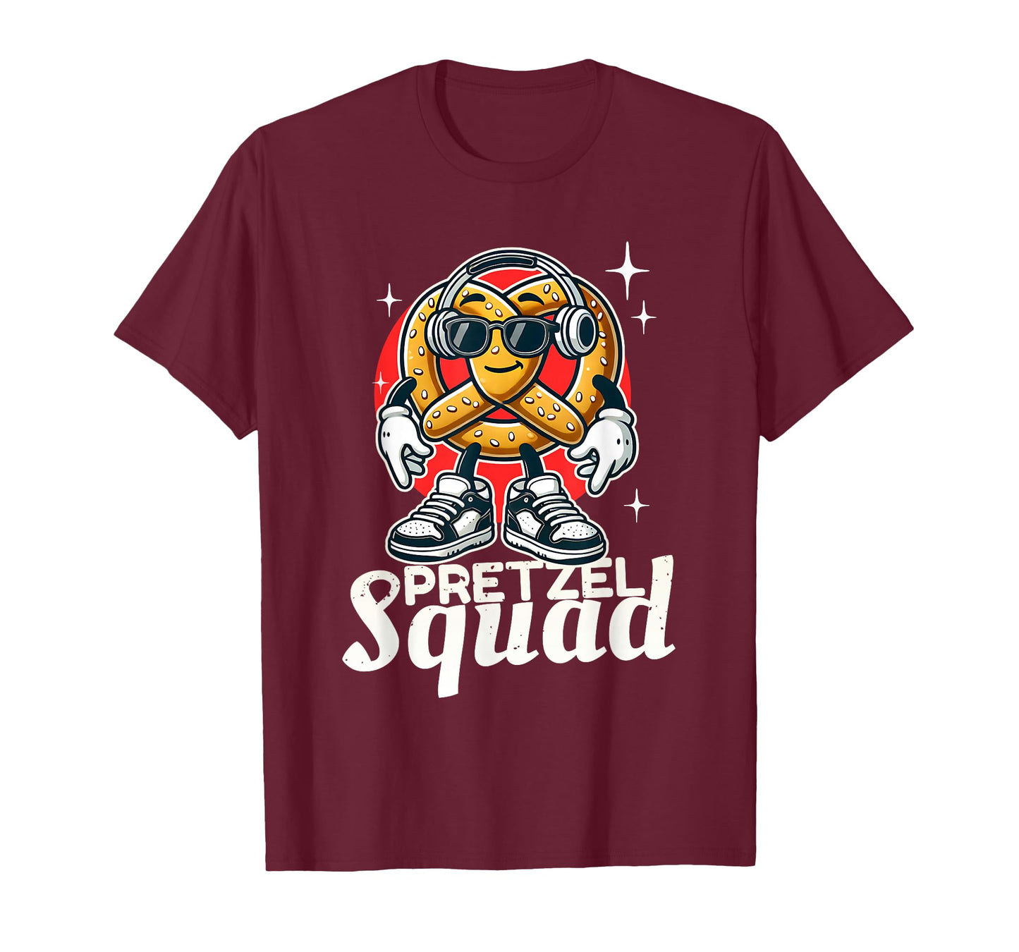 Cool Pretzel Squad Snack Matching Costume Women Kids Men T-Shirt