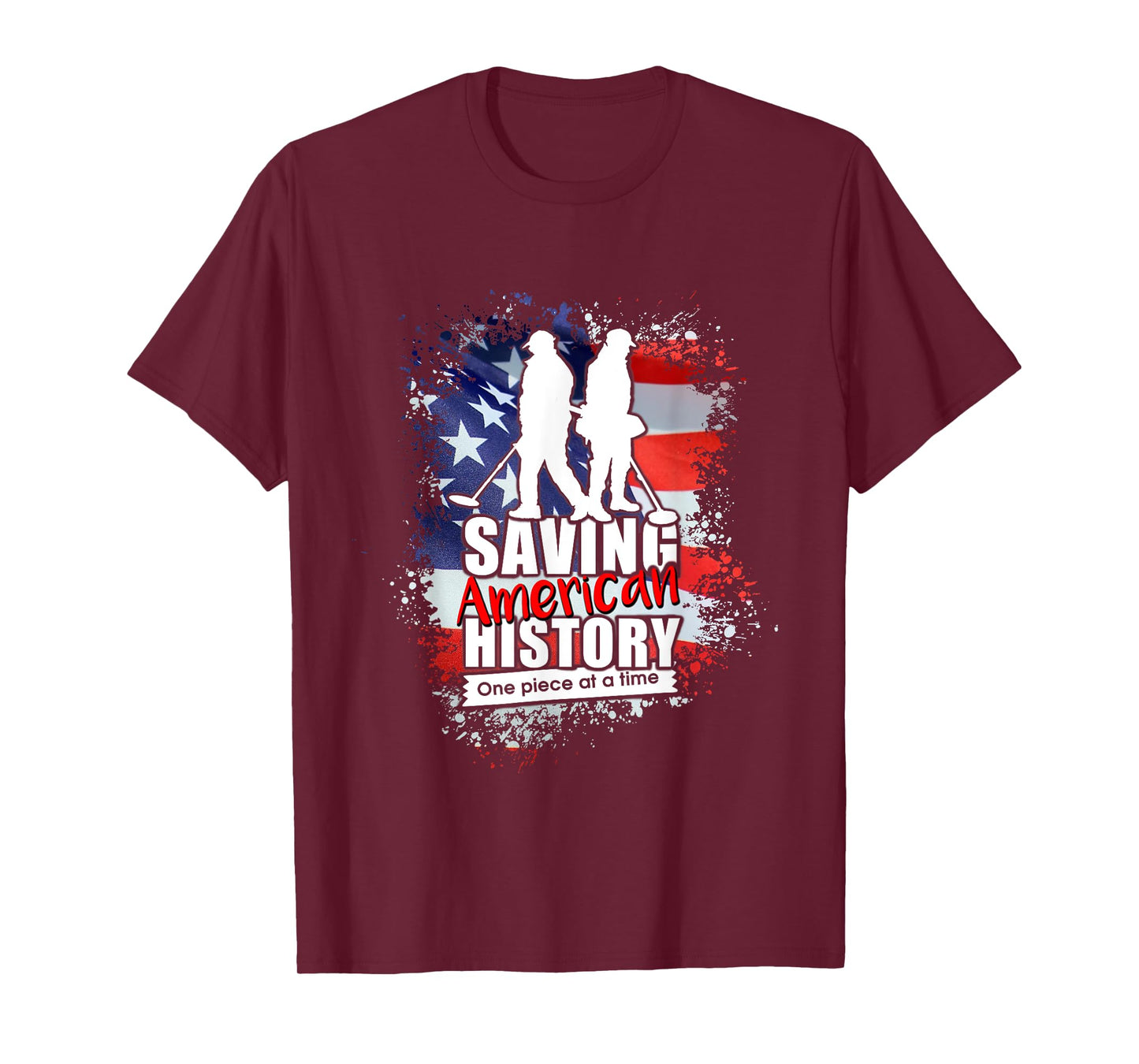 Saving American History metal detecting T-Shirt