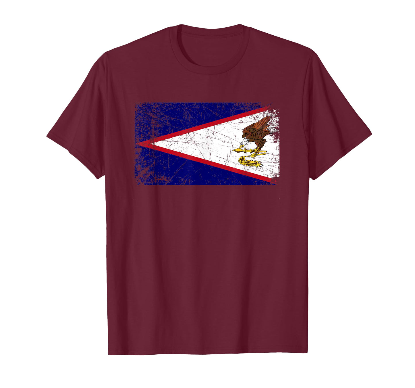 Vintage Made In AMERICAN SAMOA SAMOAN Flag Gift T-Shirt