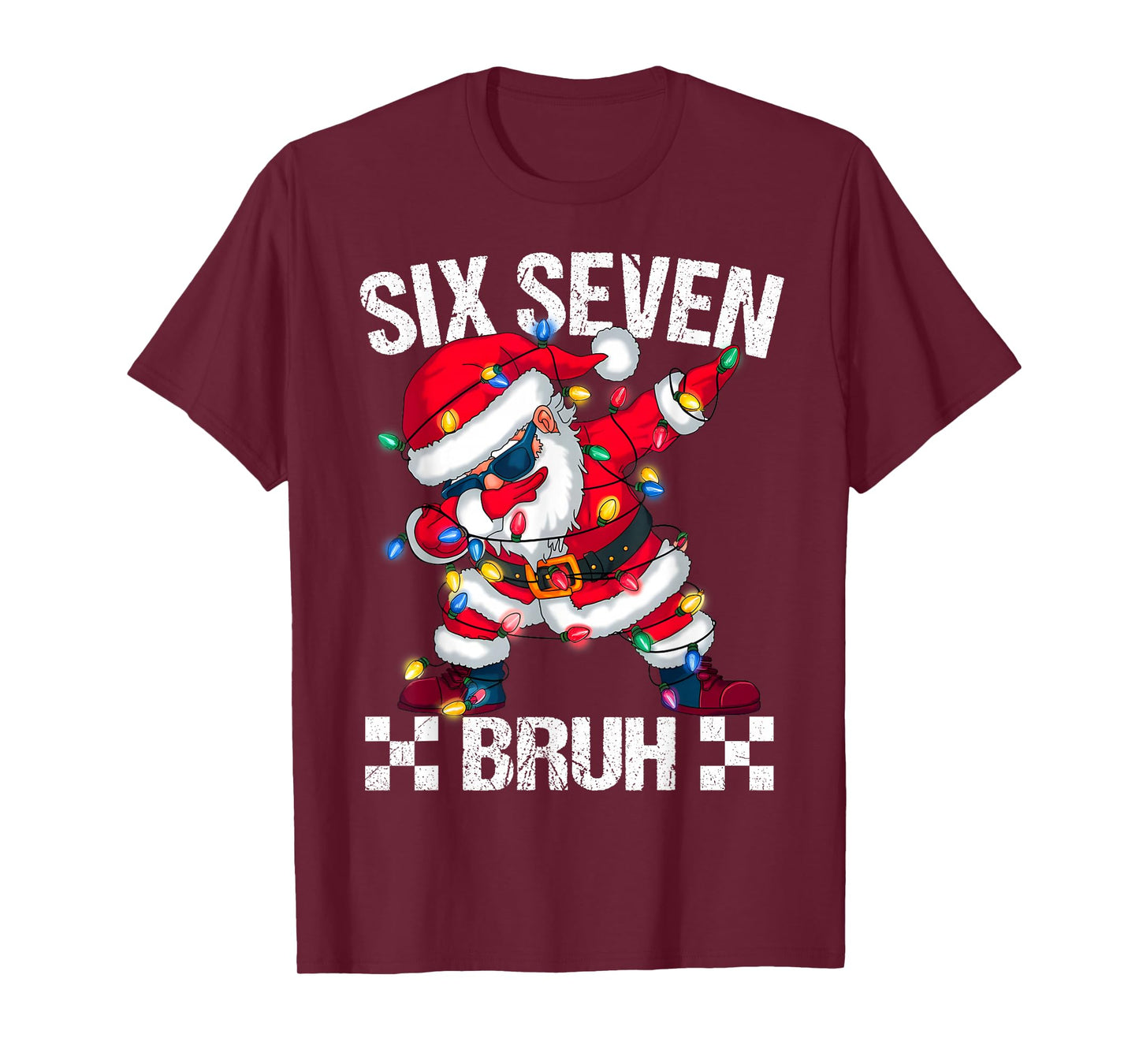 Six Seven Burh 67 Funny Xmas 6 7 Meme Men Women Kids T-Shirt
