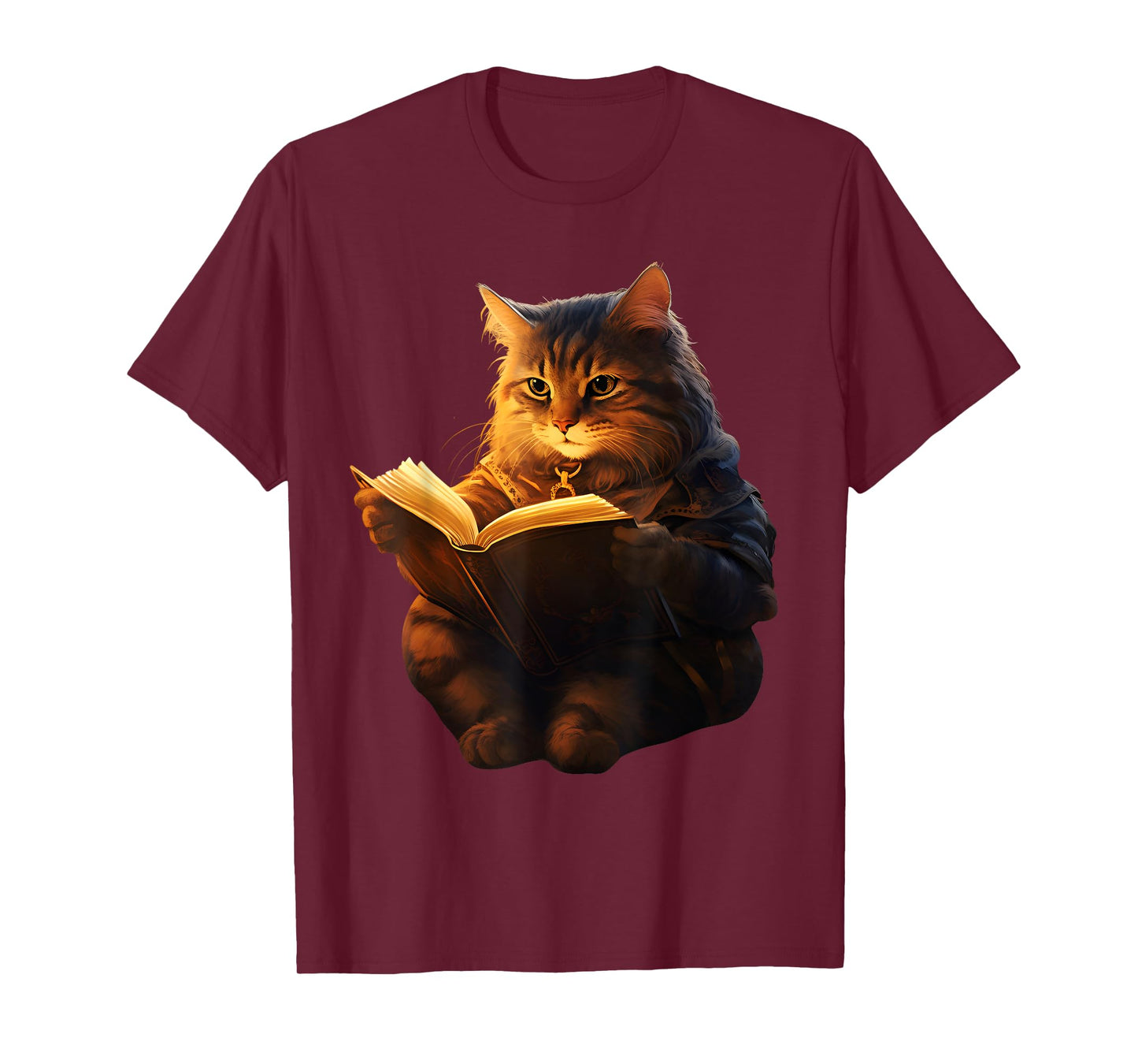 Funny Cats Reading A book graphic Cat Kitten Lovers T-Shirt