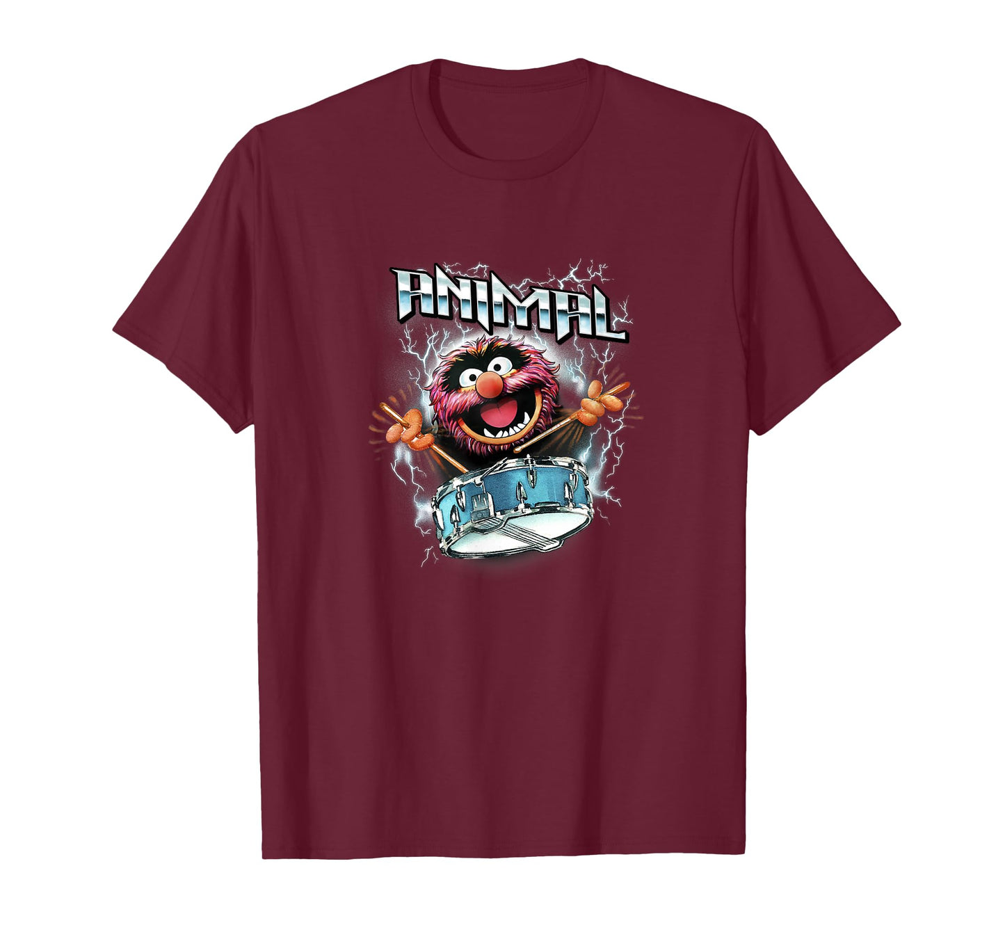 Disney The Muppets Animal Electrifying Epic Drumroll Poster T-Shirt