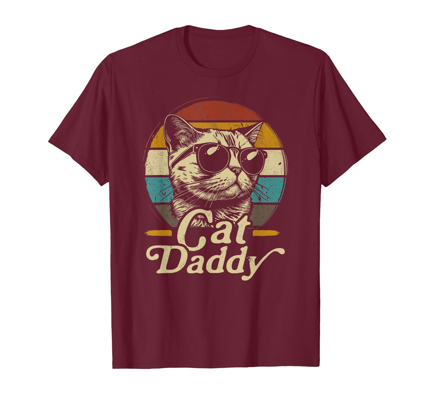 Retro Cat Daddy 80s 90S Style Cat Sunglasses vintage T-Shirt