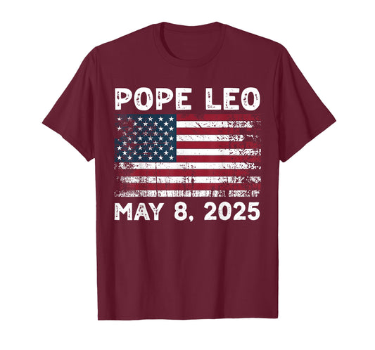 New Pope Leo US Pope Leo American Pope T-Shirt