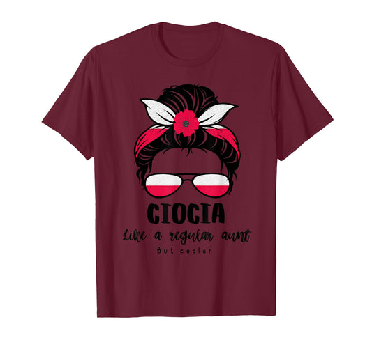 Ciocia Polish Aunt Funny Cute Great Aunt Life Poland Pride T-Shirt