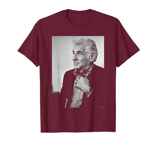 American Conductor Leonard Bernstein by Michael Grecco T-Shirt