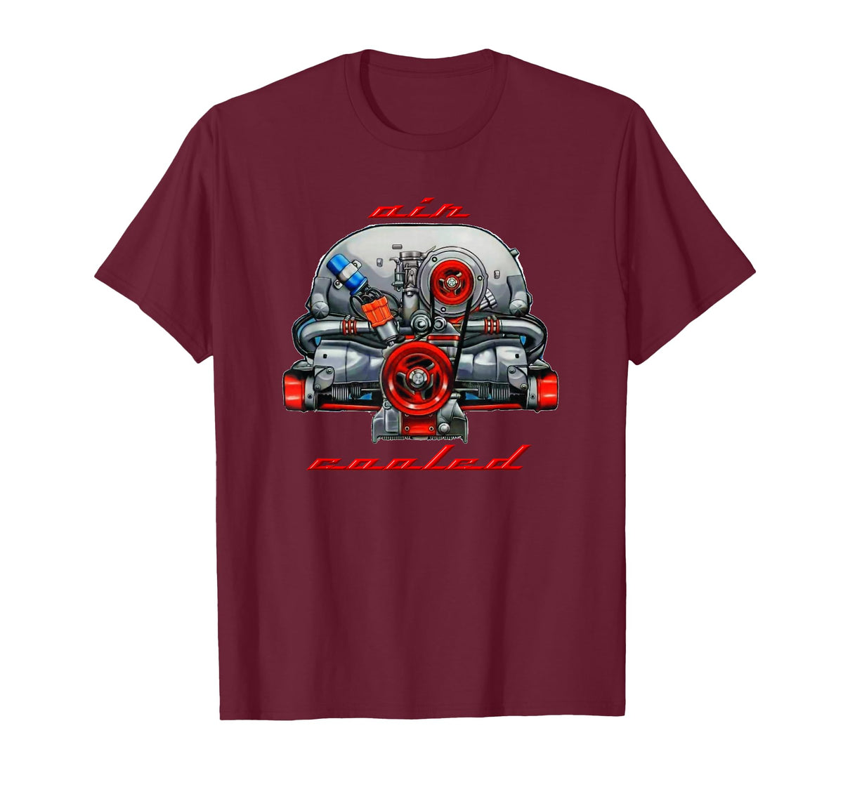 Boxer motor with air cooled T-Shirt