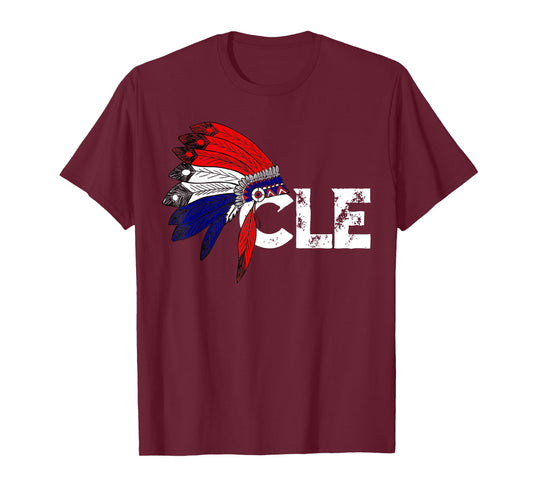 Cleveland Iroqios Indian Tribe Tshirt for Men Women Kids T-Shirt