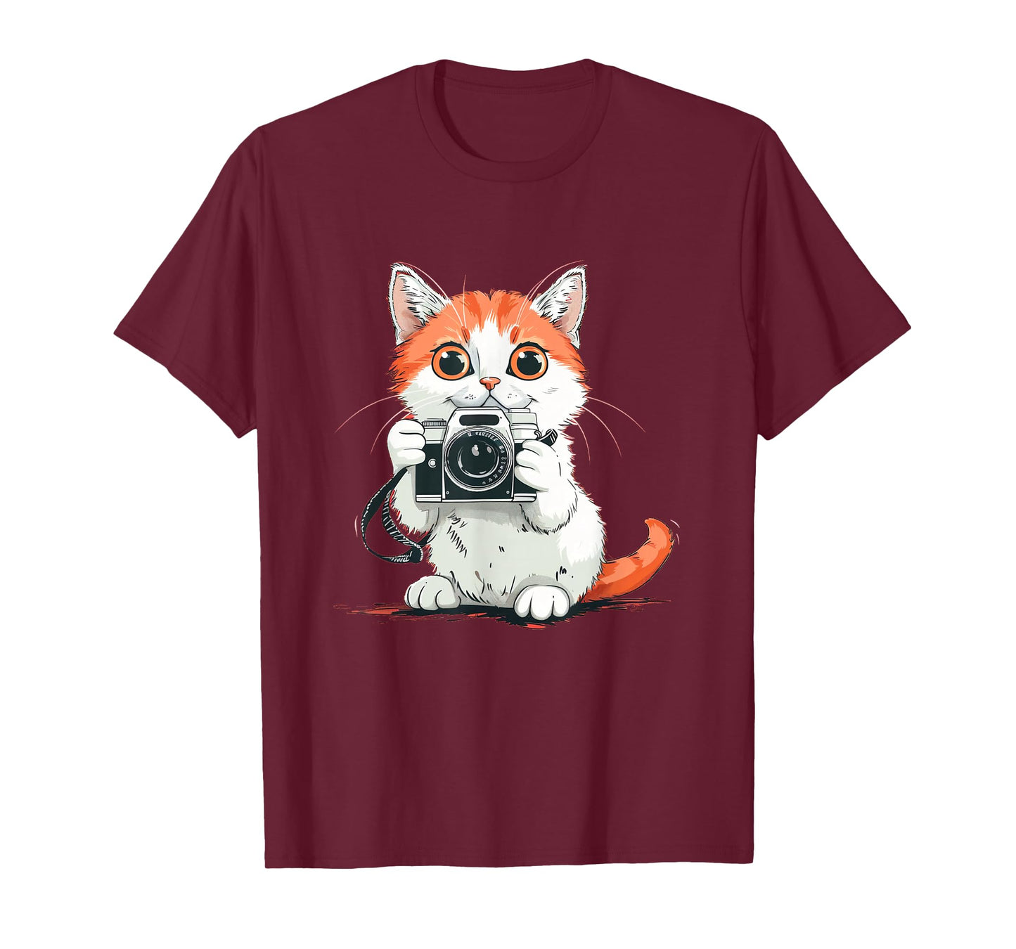 Cute Camera Cat Costume for funny Boys and Girls T-Shirt