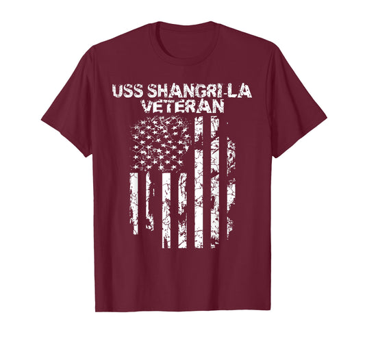 USS Shangri-La Veterans T-Shirt