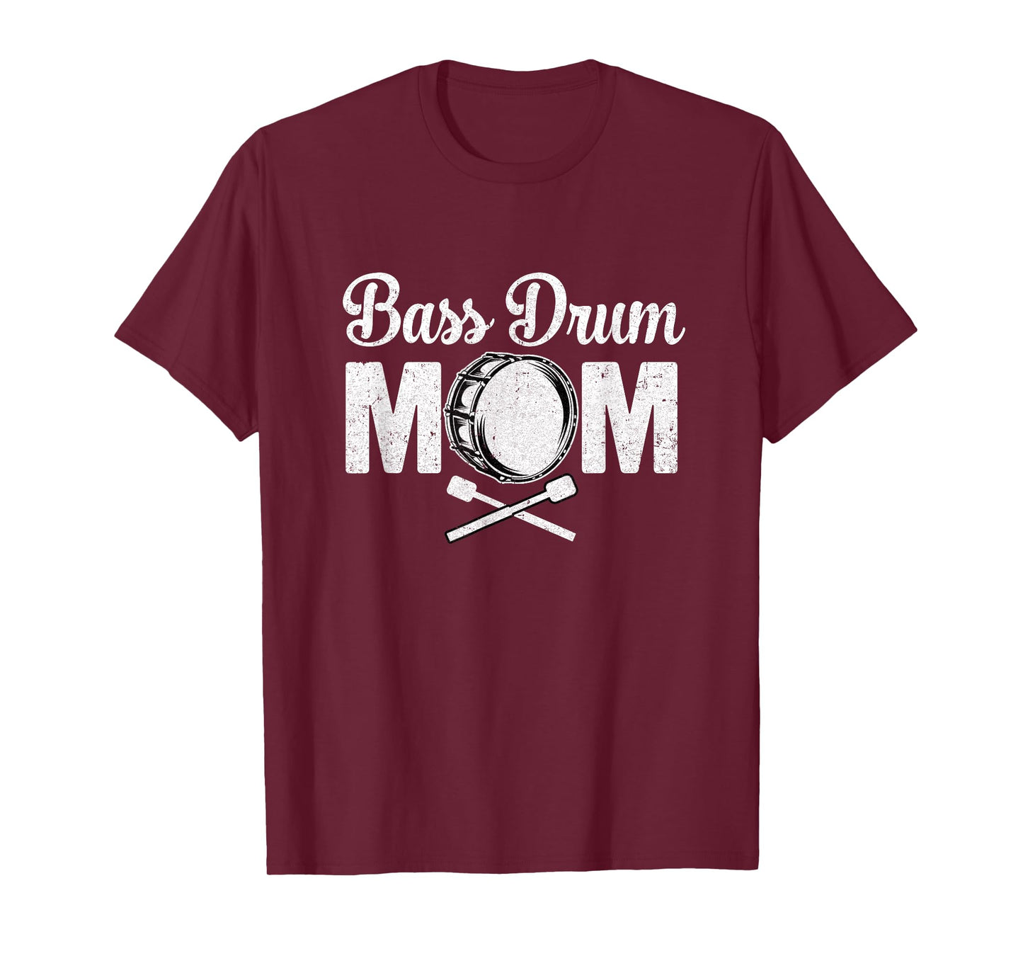 Bass Drum Mom Funny Marching Band for Mothers Day T-Shirt
