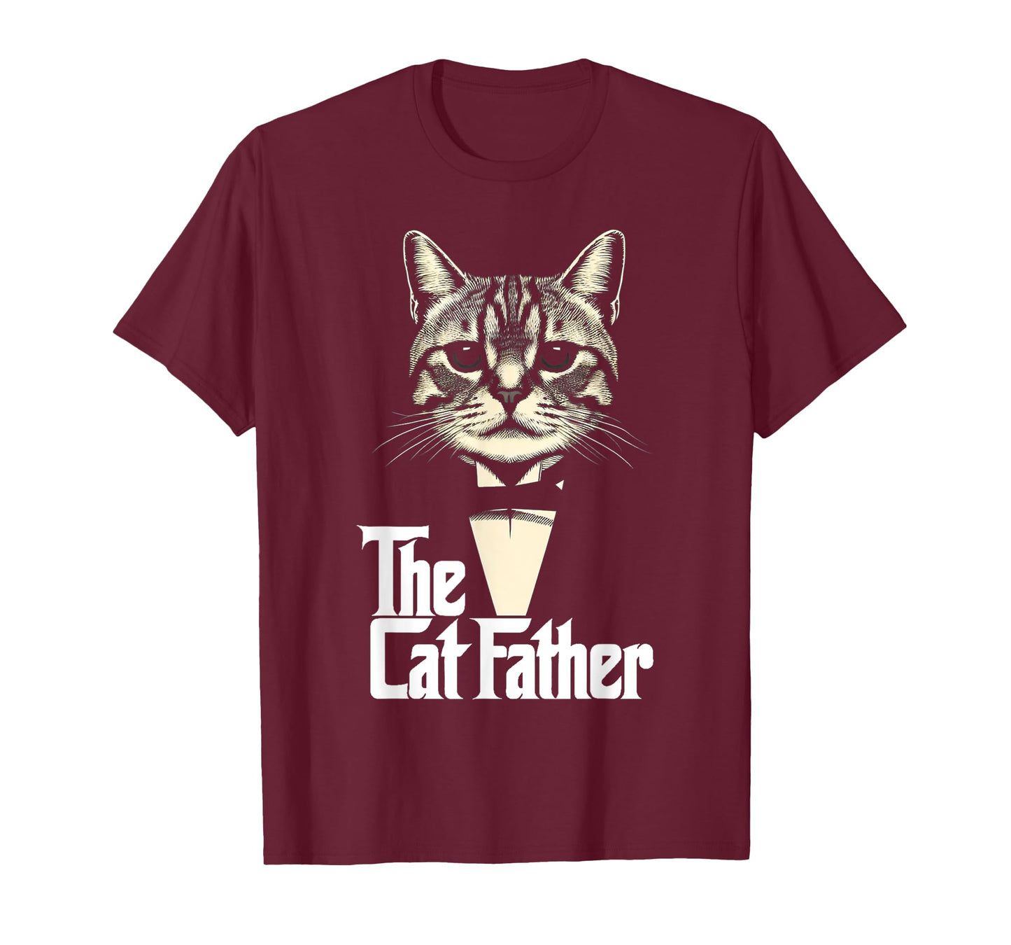 Cat Lover Gifts Funny The CatFather Mens Cat Dad T-Shirt