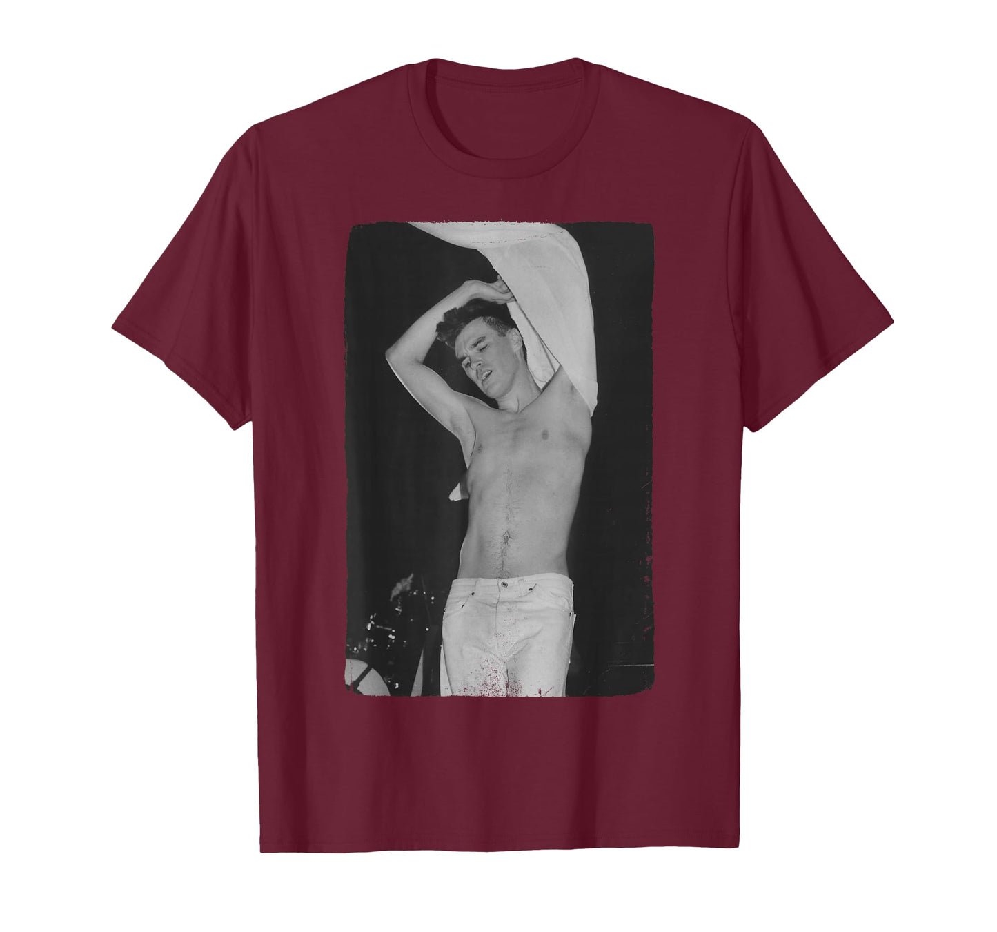 The Smiths Topless Morrissey 1986 by Stephen Wright T-Shirt