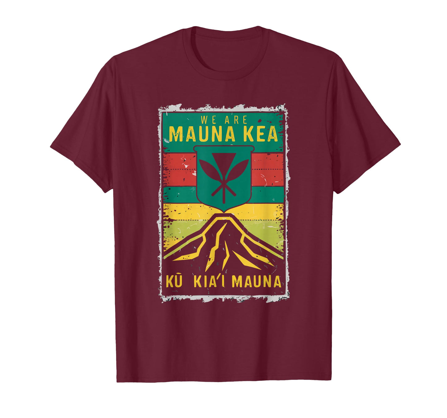 Kanaka Maoli Native Hawaiian Islands Hawaii Flag T-Shirt