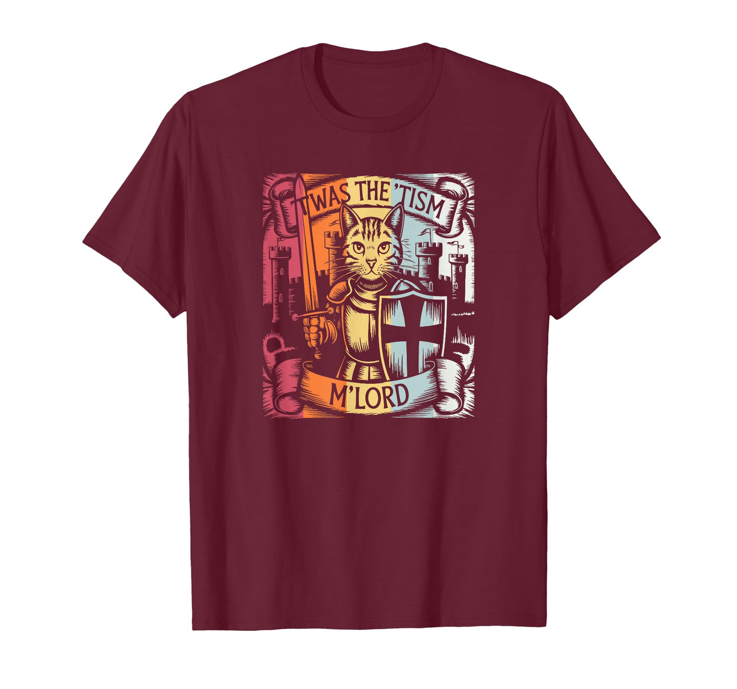 Twas the 'Tism M'Lord Autism Awareness Support T-Shirt