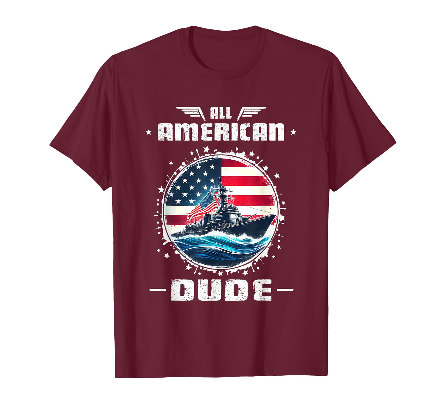 USA Perfect Dude Merch Perfect Dude Shirt All American Dude T-Shirt