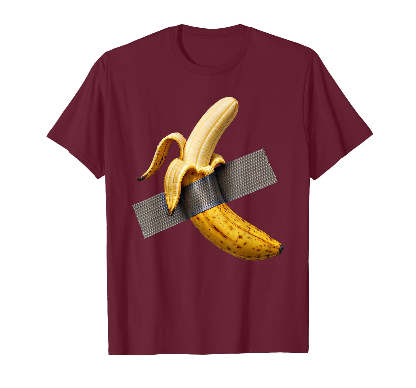Halloween Costume Peeled Banana Funny Duct Tape Banana T-Shirt