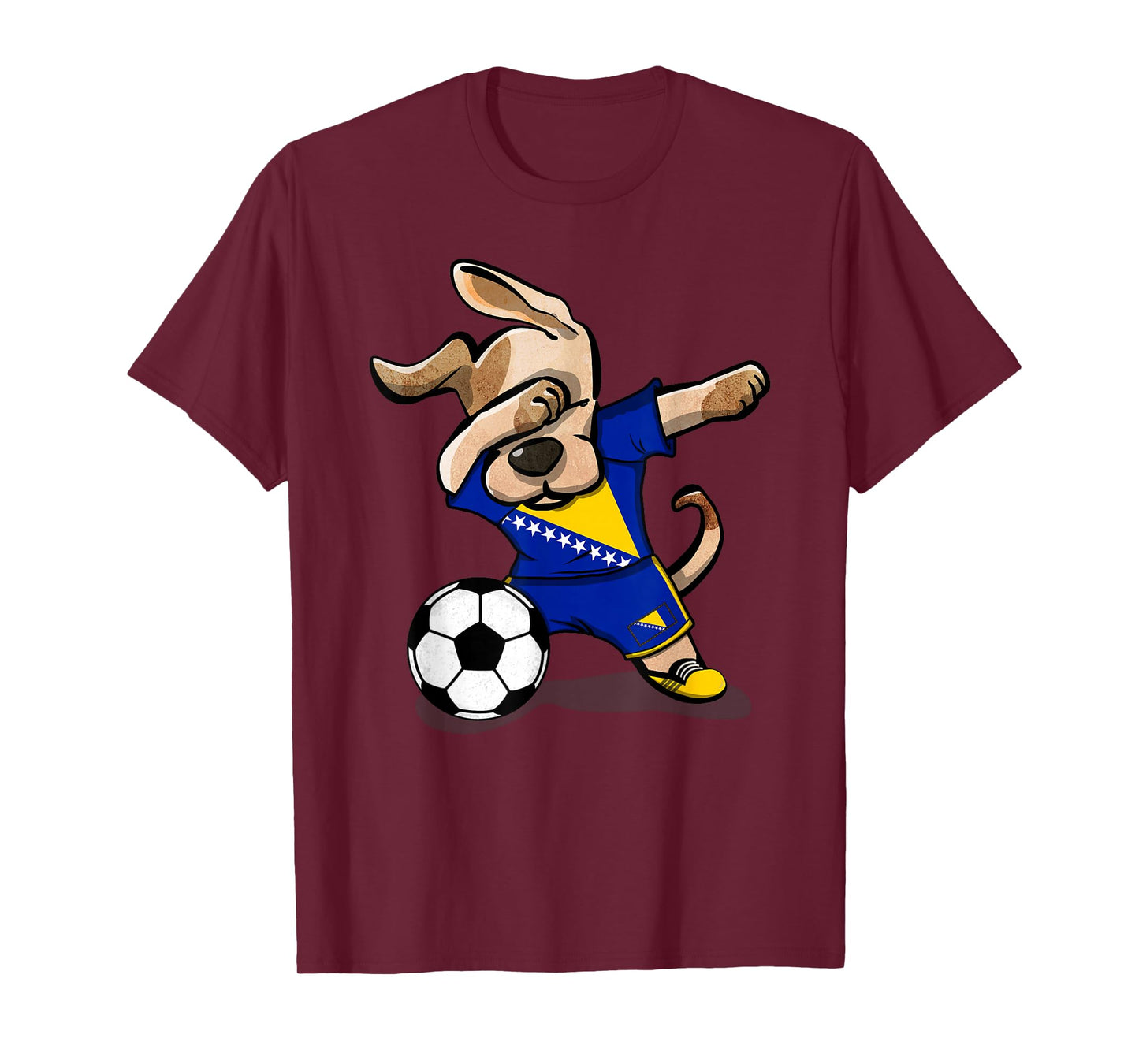 Bosnia Herzegovina Soccer Jersey Bosnian Football Lover Gift T-Shirt