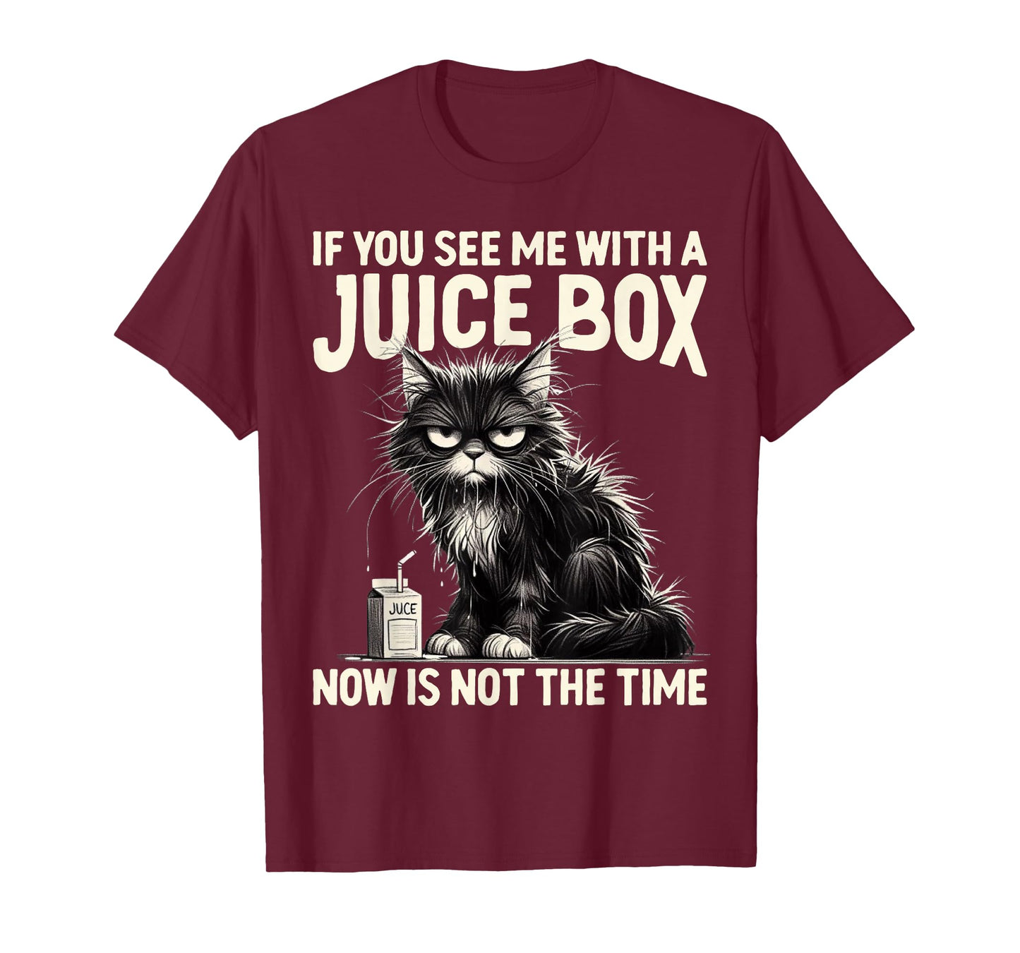 Funny T1D Cat Blood diabetes type 1 Diabetic warrior T-Shirt