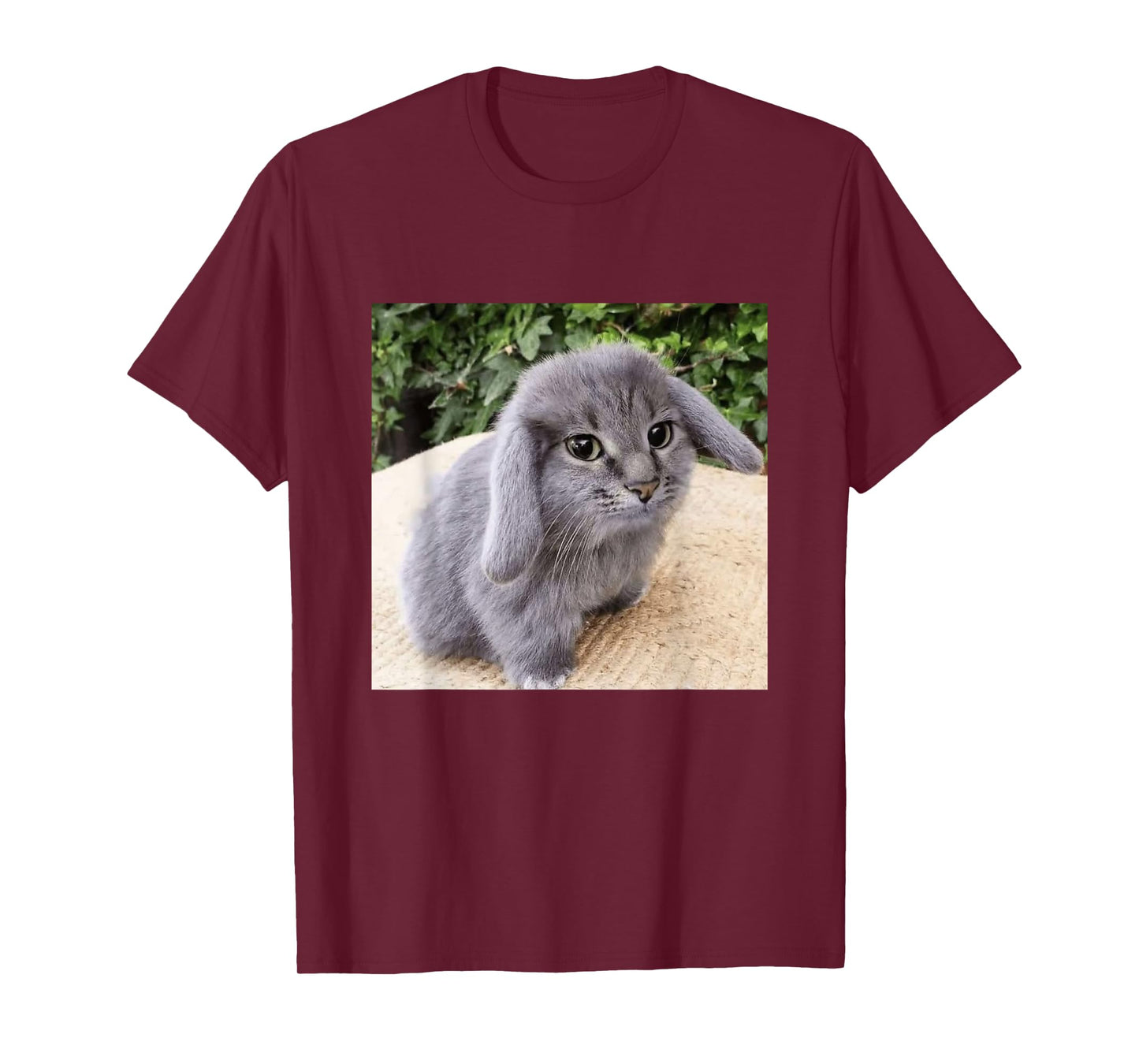 Funny Gen Alpha Meme Brain Red Memes Cat Rabbit Meme T-Shirt
